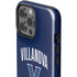 Villanova University Wildcats Black iPhone 15 Pro Max Impact Case